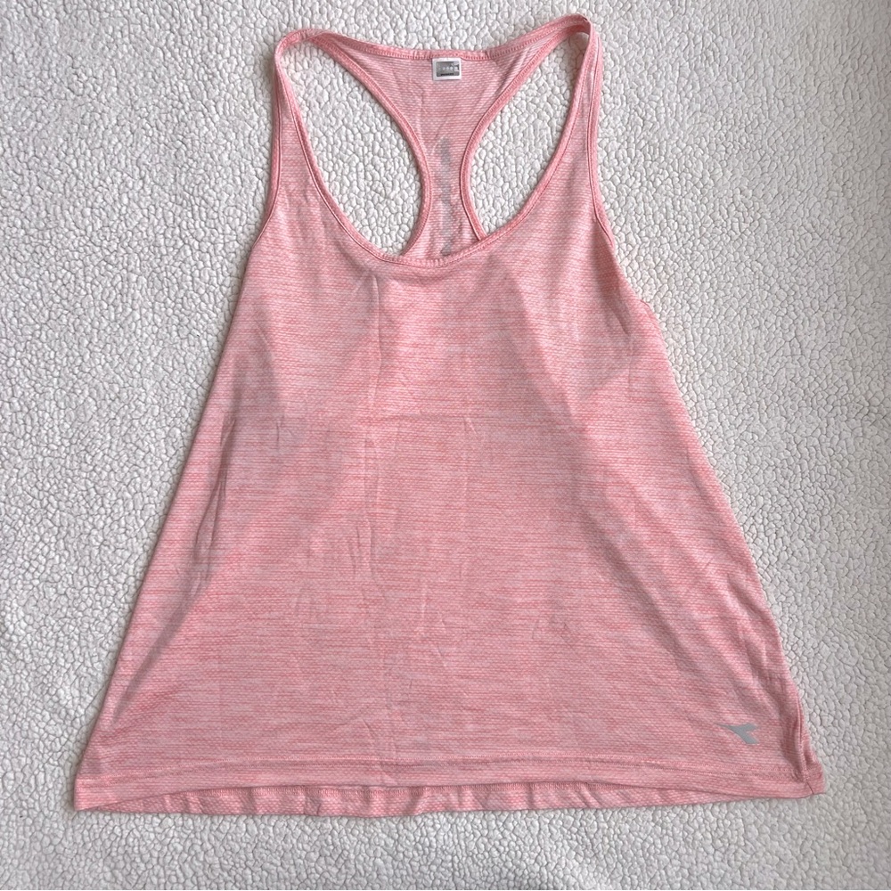 Diadora Light Pink Racerback Tank Top